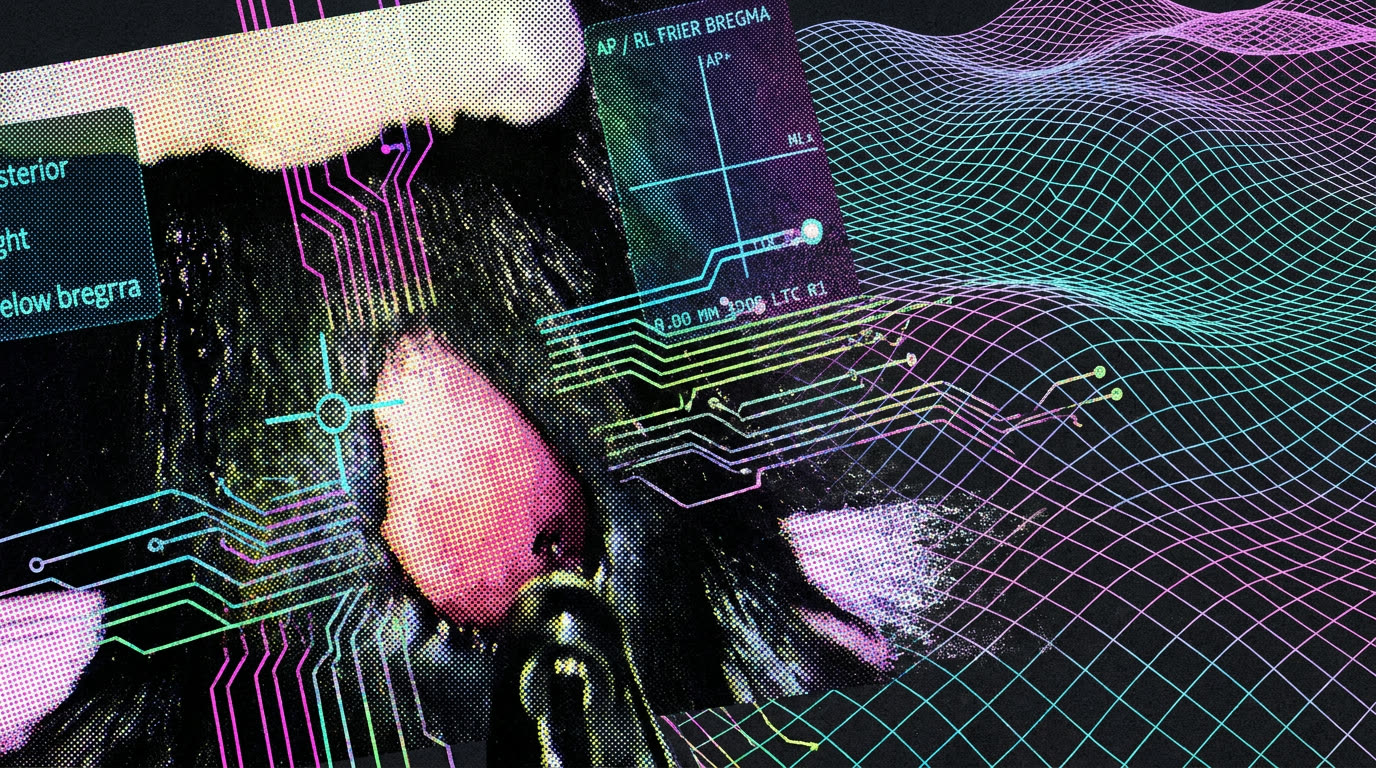AI Agent Autonomously Selects Therapy and Operates on Mouse Brain